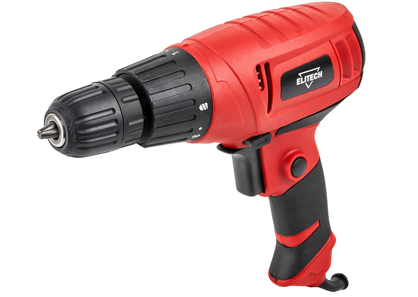 Сетевой шуруповерт ELITECH ДМ ДШ 028РЭ 300 Вт с быстрозажимным патроном