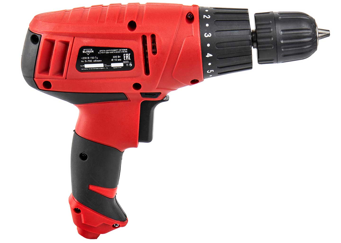 Сетевой шуруповерт ELITECH ДМ ДШ 028РЭ (E2201.018.00) Сетевой шуруповерт ELITECH ДМ ДШ 028РЭ (E2201.018.00) — изображение 4