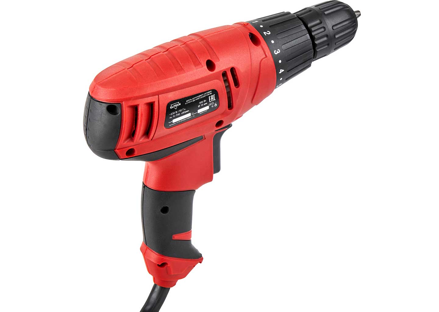 Сетевой шуруповерт ELITECH ДМ ДШ 028РЭ (E2201.018.00) Сетевой шуруповерт ELITECH ДМ ДШ 028РЭ (E2201.018.00) — изображение 6