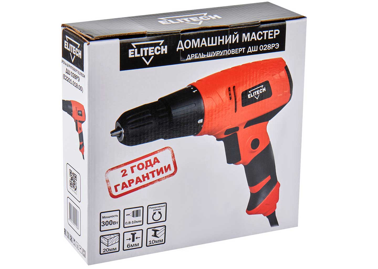 Сетевой шуруповерт ELITECH ДМ ДШ 028РЭ (E2201.018.00) Сетевой шуруповерт ELITECH ДМ ДШ 028РЭ (E2201.018.00) — изображение 10