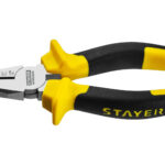 Комбинированные плоскогубцы STAYER Hercules 2203-1-20 с жёлто-чёрными рукоятками