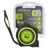 Рулетка ARMERO с двумя фиксаторами 8м*25мм A101/282 — изображение 3