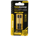 Биты PH2x50 мм Hanskonner HPH2-50-2T