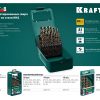 Набор сверл по металлу KRAFTOOL COBALT-8 29656-H19 — изображение 5