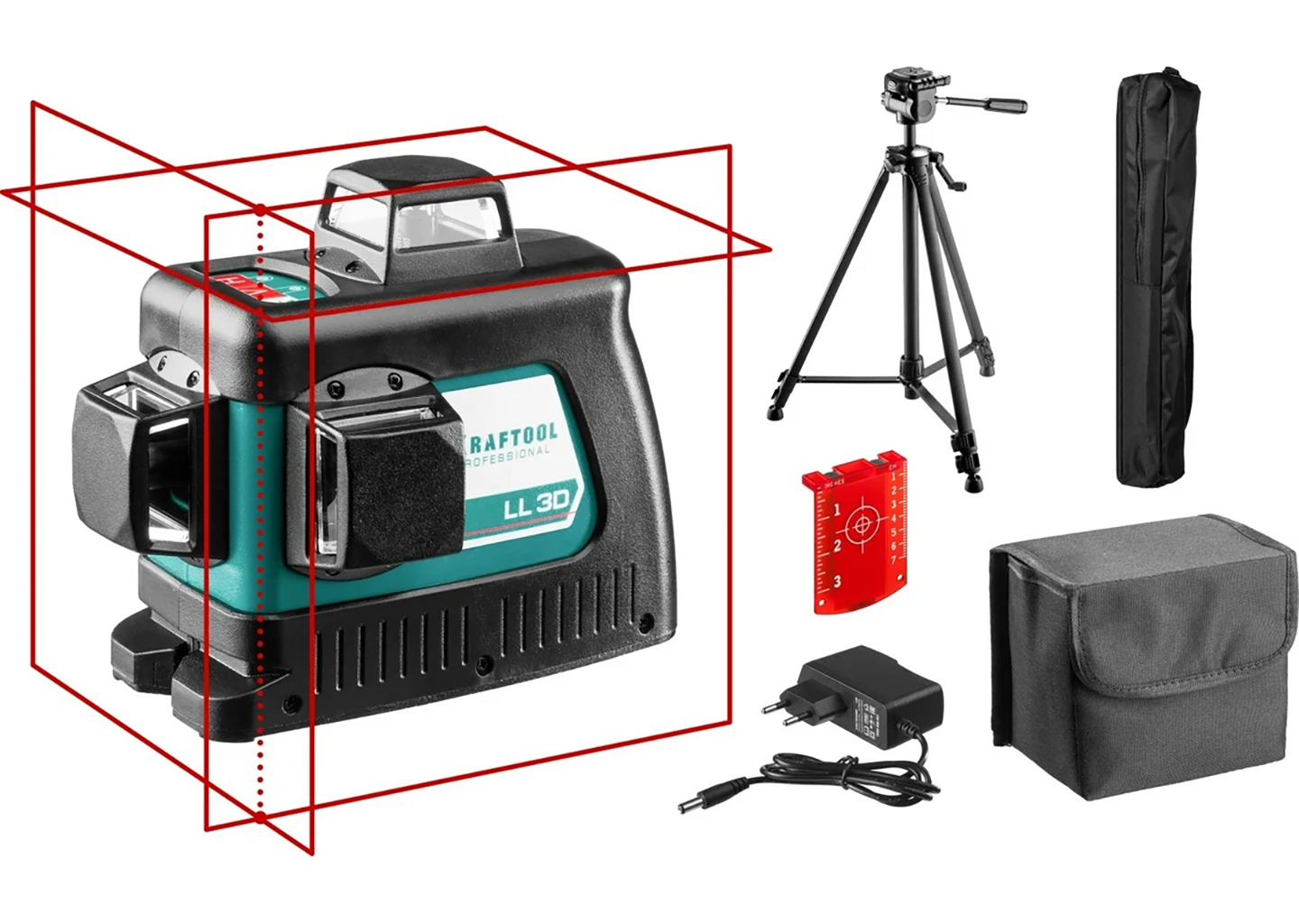 Лазерный нивелир KRAFTOOL LL-3D-3 34640-3