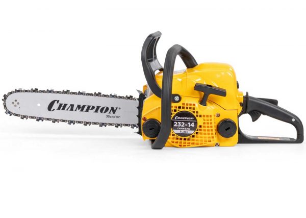 бензопила CHAMPION 232-14″ с установленной шиной 14″