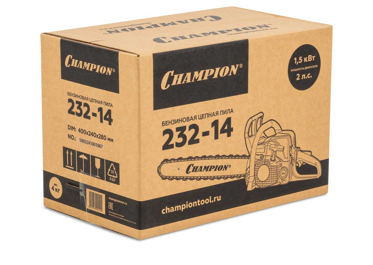 Бензопила CHAMPION 232-14 Бензопила CHAMPION 232-14 — изображение 14