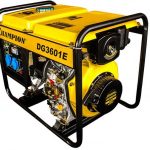 дизельный генератор Champion DG3601E с рамой и электростартером