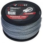 Леска VEBEX 3 мм витой квадрат со стержнем, длина 150 м