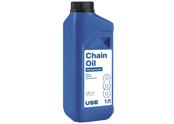 Масло для смазки цепи и шины USE CHAIN OIL 1 л