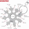 Многофункциональный инструмент Снежинка WORKPRO 18-в-1 — изображение 7