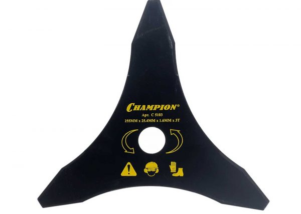 Нож для триммера Champion C5103 трёхлопастной 255 мм
