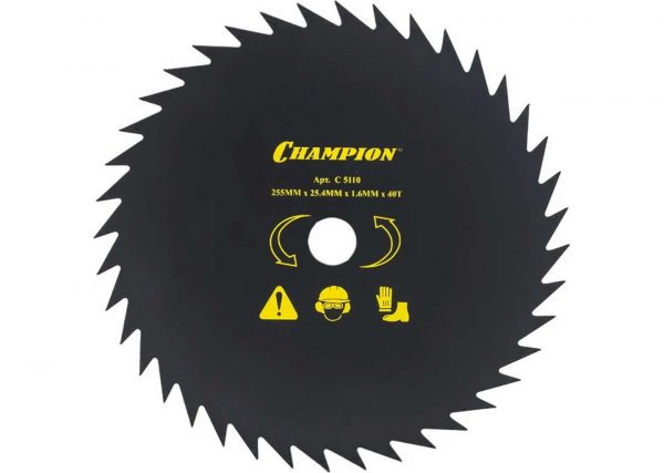 Диск для триммера Champion C5110 255 мм, 40 зубьев