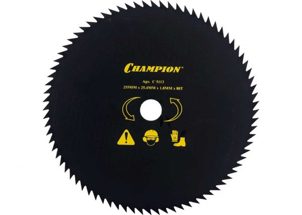 Диск для триммера Champion C5113 255 мм, 80 зубьев