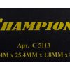 Нож с остроугольными зубцами Champion 80/255/25,4 C5113 — изображение 3