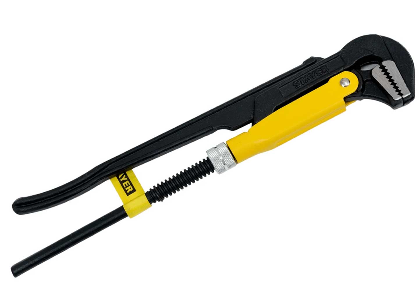 Трубный ключ №1 с прямыми губками STAYER Hercules-L, 27331-1 Трубный ключ STAYER Hercules-L №1 с прямыми губками