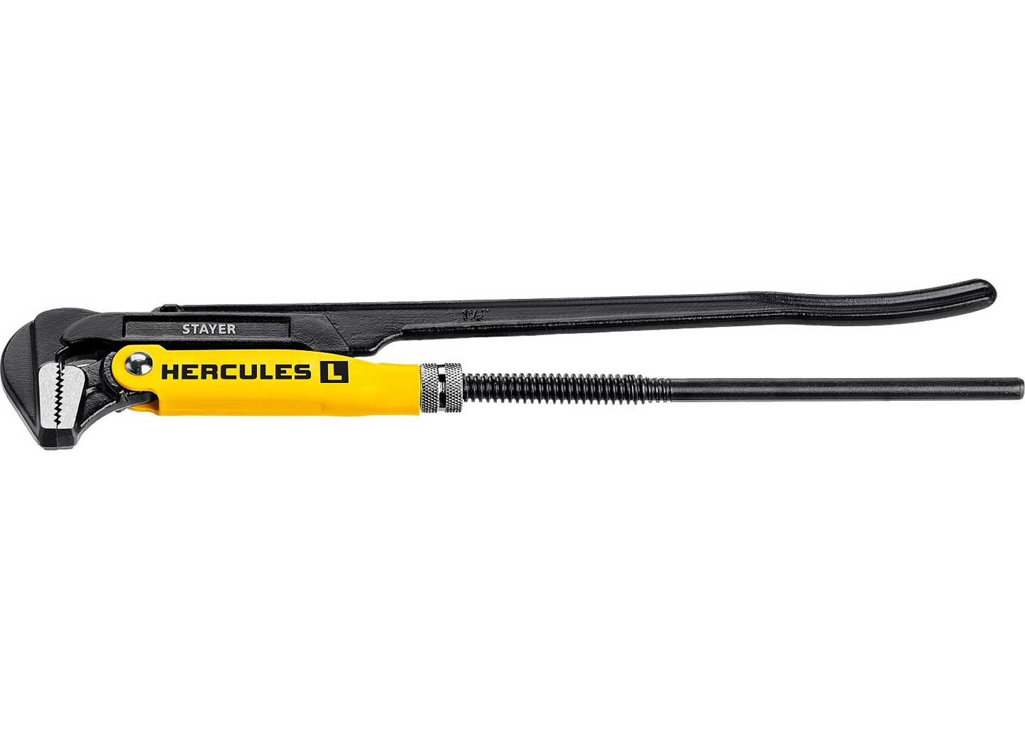 Трубный ключ №2 с прямыми губками STAYER Hercules-L, 27331-2 Трубный ключ STAYER Hercules-L №2 с прямыми губками