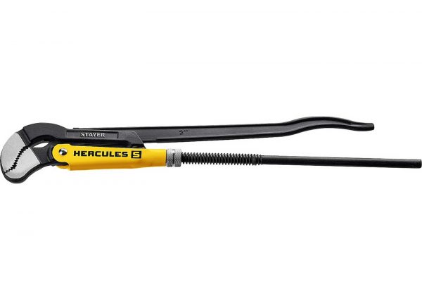 Трубный ключ STAYER Hercules-S №3 Professional с изогнутыми губками