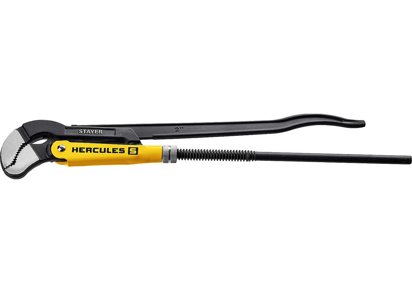 Трубный ключ №3 с изогнутыми губками STAYER Hercules-S, Professional 27311-3 Трубный ключ STAYER Hercules-S №3 Professional с изогнутыми губками