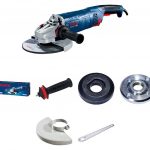 Bosch GWS 24‑230 JZ угловая шлифмашина 2400 Вт с антивибрационной рукояткой и CYCLON TECH
