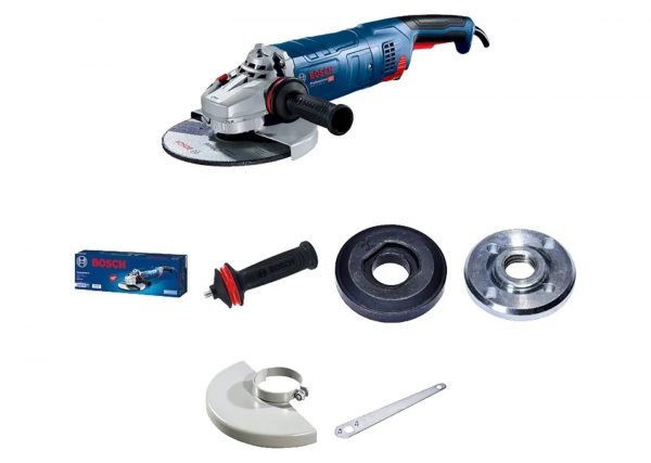 Bosch GWS 24‑230 JZ угловая шлифмашина 2400 Вт с антивибрационной рукояткой и CYCLON TECH