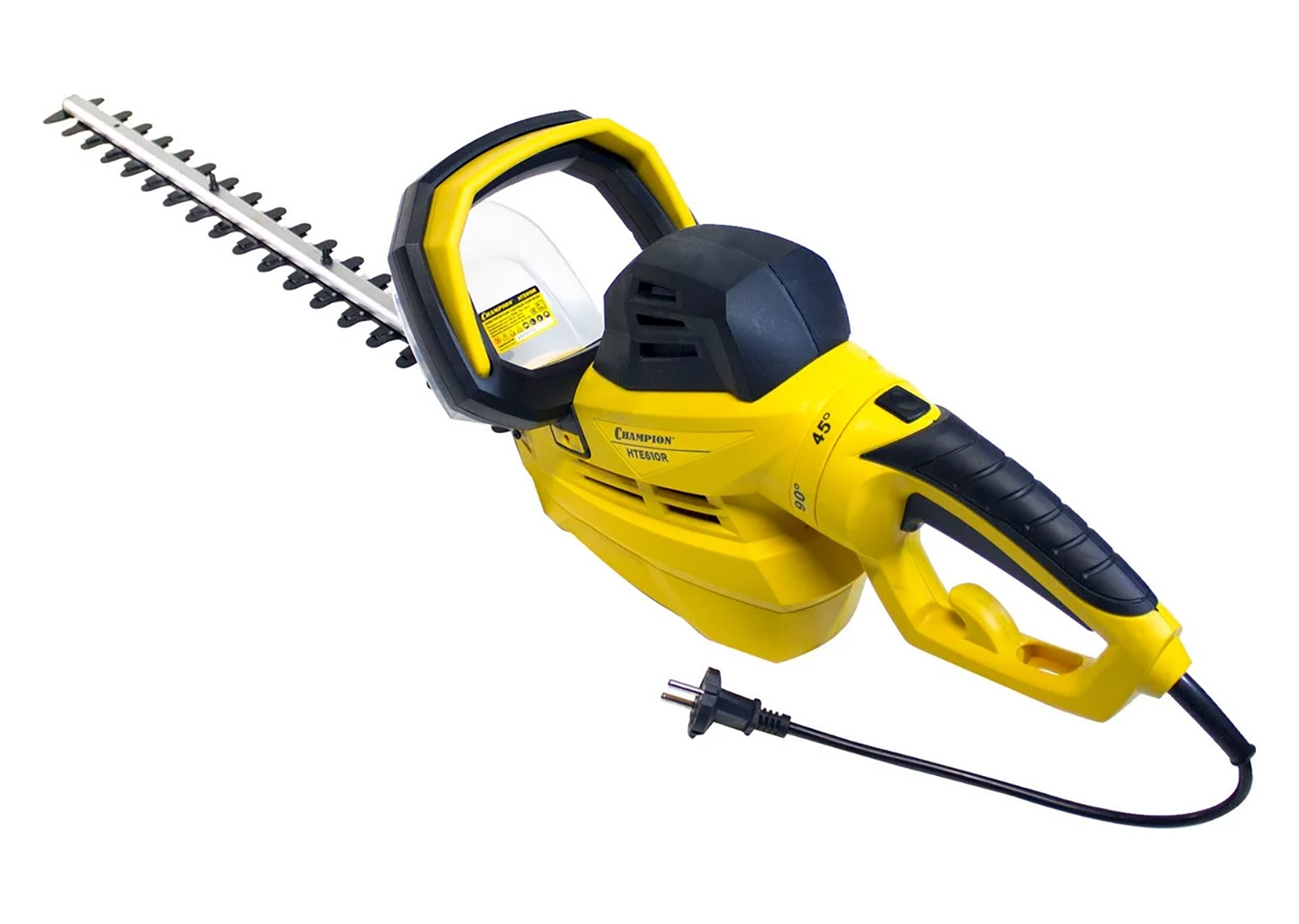Ножницы электрические CHAMPION HTE610R для подрезки кустарников