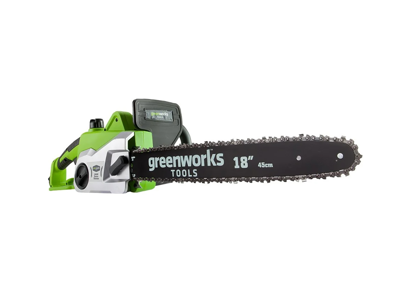 Электрическая цепная пила Greenworks GCS2046 20037 Электрическая цепная пила GreenWorks GCS2046 20037 с шиной 45 см
