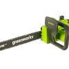 Электрическая цепная пила Greenworks GCS2046 20037 — изображение 3