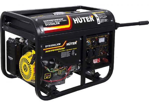 Электрогенератор Huter DY6500LXW 64/1/18 для сварки и питания техники