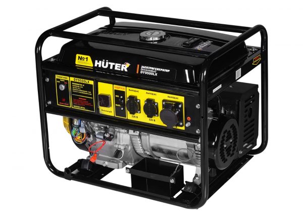 Электрогенератор HUTER DY9500LX бензиновый 8 кВт