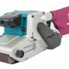 ленточная шлифмашина Makita 9404 с пылесборником на столе