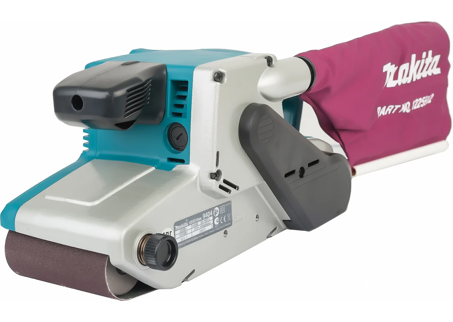 Ленточная шлифмашина Makita 9404 ленточная шлифмашина Makita 9404 с пылесборником на столе