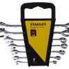 абор комбинированных гаечных ключей Stanley STMT82842-0 на рейке