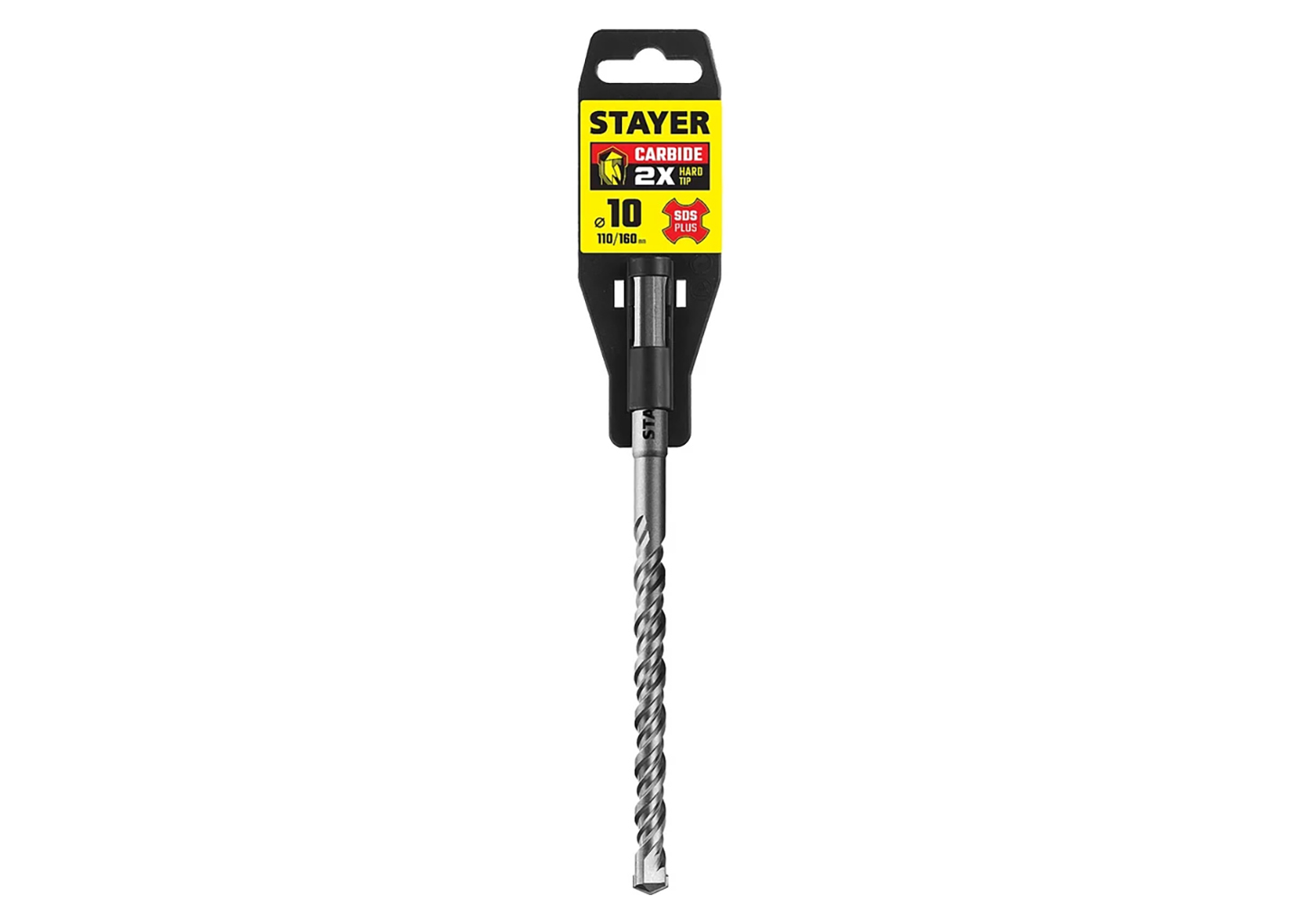 Бур STAYER Professional 10x160 мм, SDS-plus 2930-160-10 Бур STAYER Professional 10x160 мм SDS-plus 2930-160-10 для сверления бетона и камня