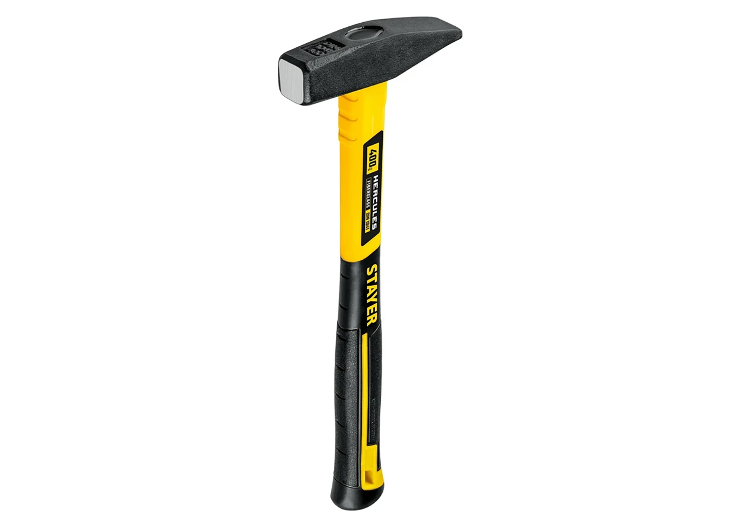 Слесарный молоток 400 г STAYER Hercules 20050-04 Слесарный молоток STAYER Hercules 400 г с фиберглассовой рукояткой