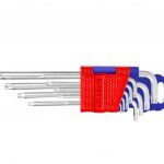 Набор шестигранников Torx EMTOP EHKY3092 в пластиковом держателе
