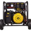 Электрогенератор с колёсами и аккумулятором HUTER DY6500LX — изображение 7
