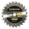 Пильный диск по дереву Hanskonner H9022-185-20/16-24 для продольной резки древесины
