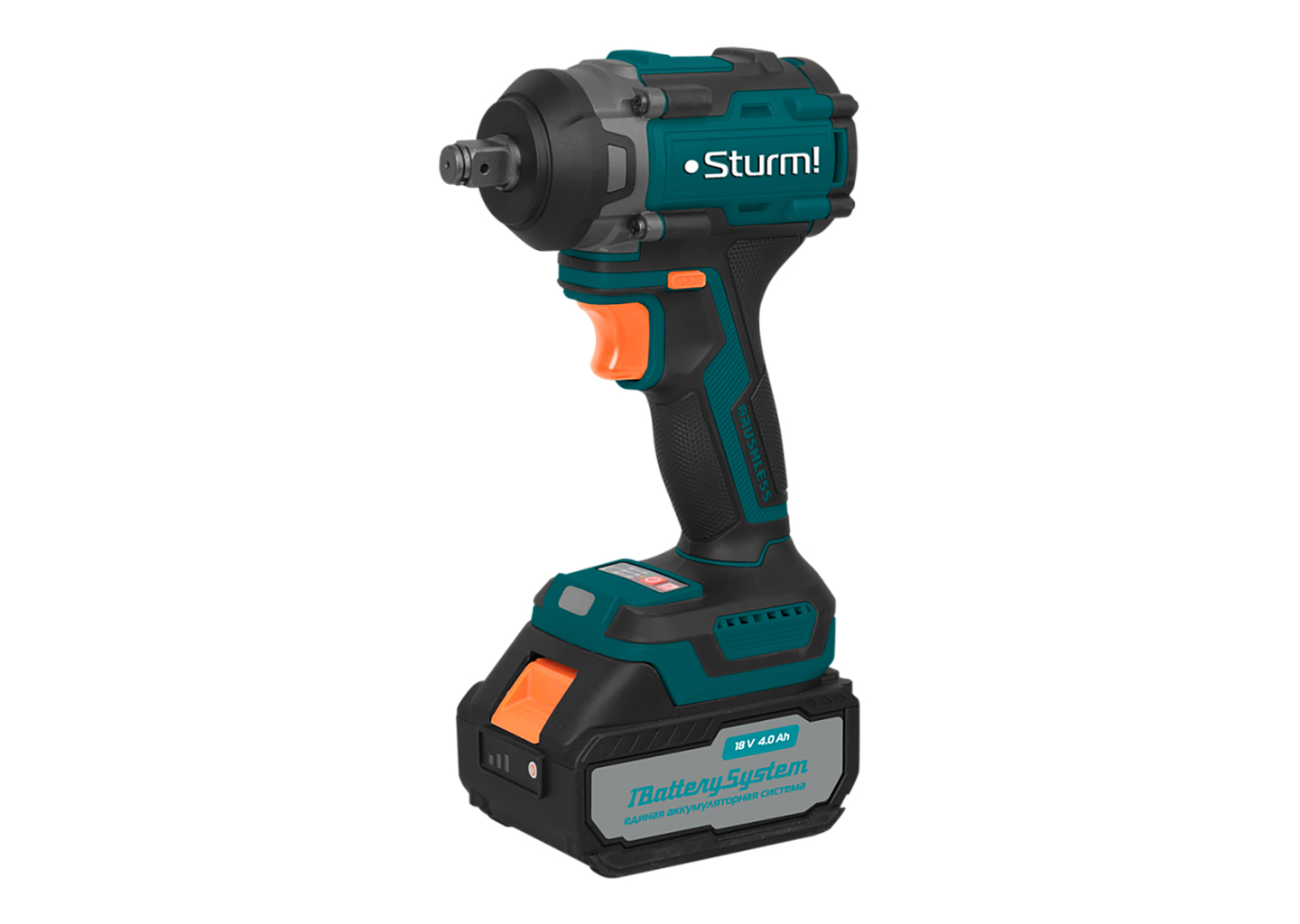 Аккумуляторный ударный гайковерт Sturm! CD20500BL 18В
