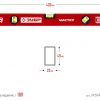 Уровень с усиленным профилем 400 мм ЗУБР МАСТЕР 34584-040 — изображение 4