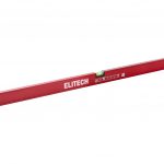 уровень строительный ELITECH 320105 с магнитами, 1200 мм
