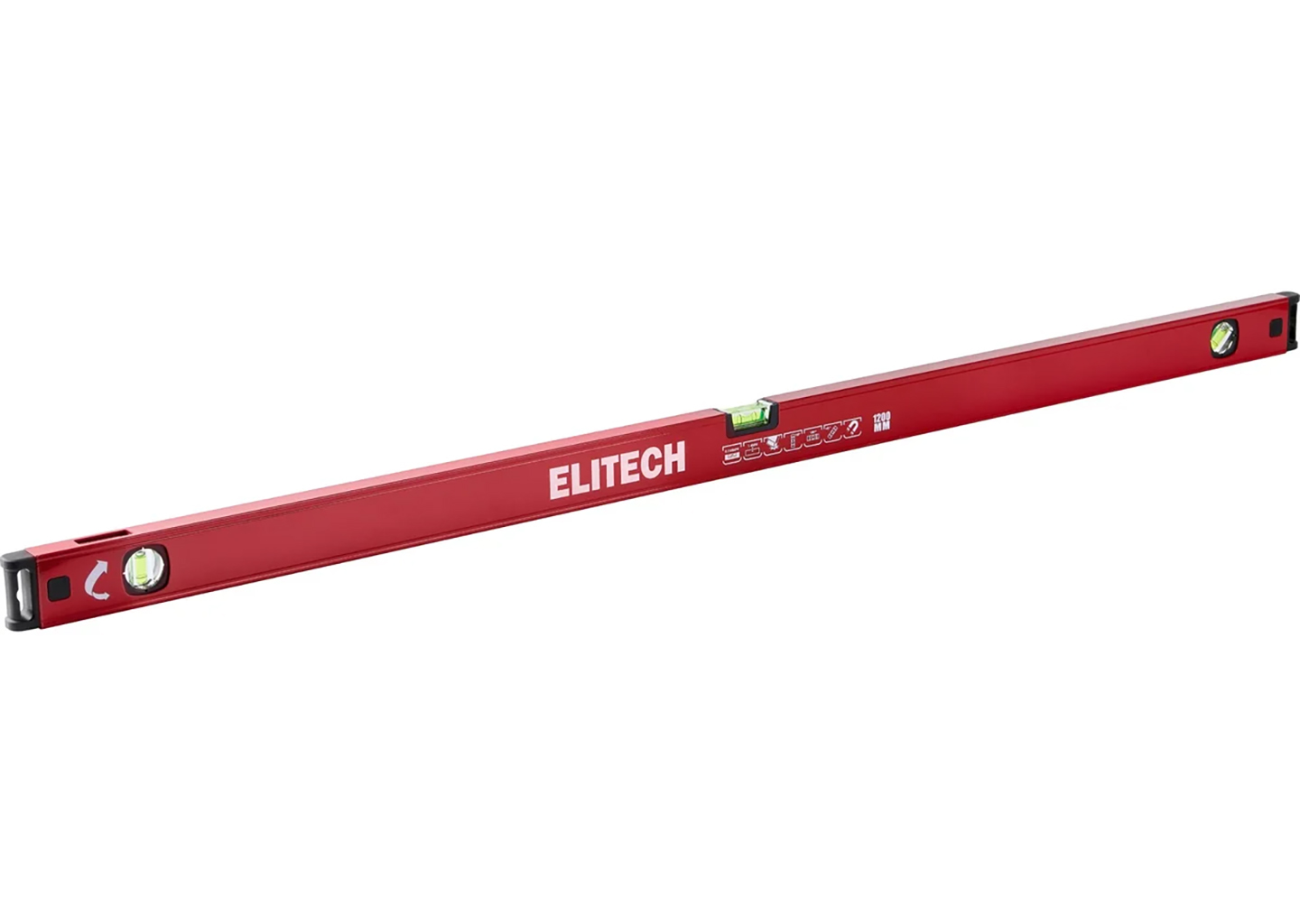 уровень строительный ELITECH 320105 с магнитами, 1200 мм