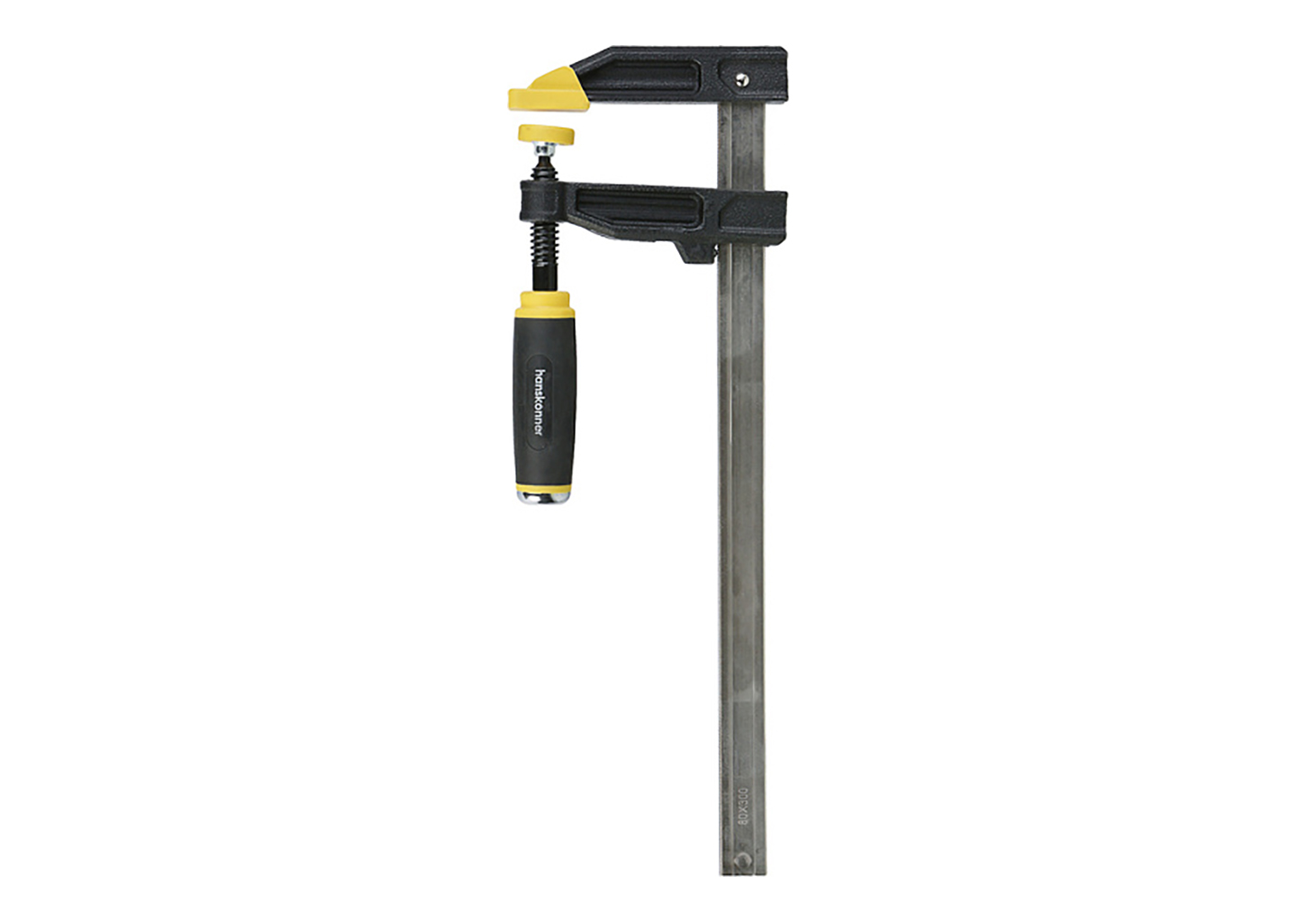 Струбцина F-образная Hanskonner HK1078-06-80X300 Струбцина F-образная Hanskonner HK1078-06-80X300 для зажима заготовок