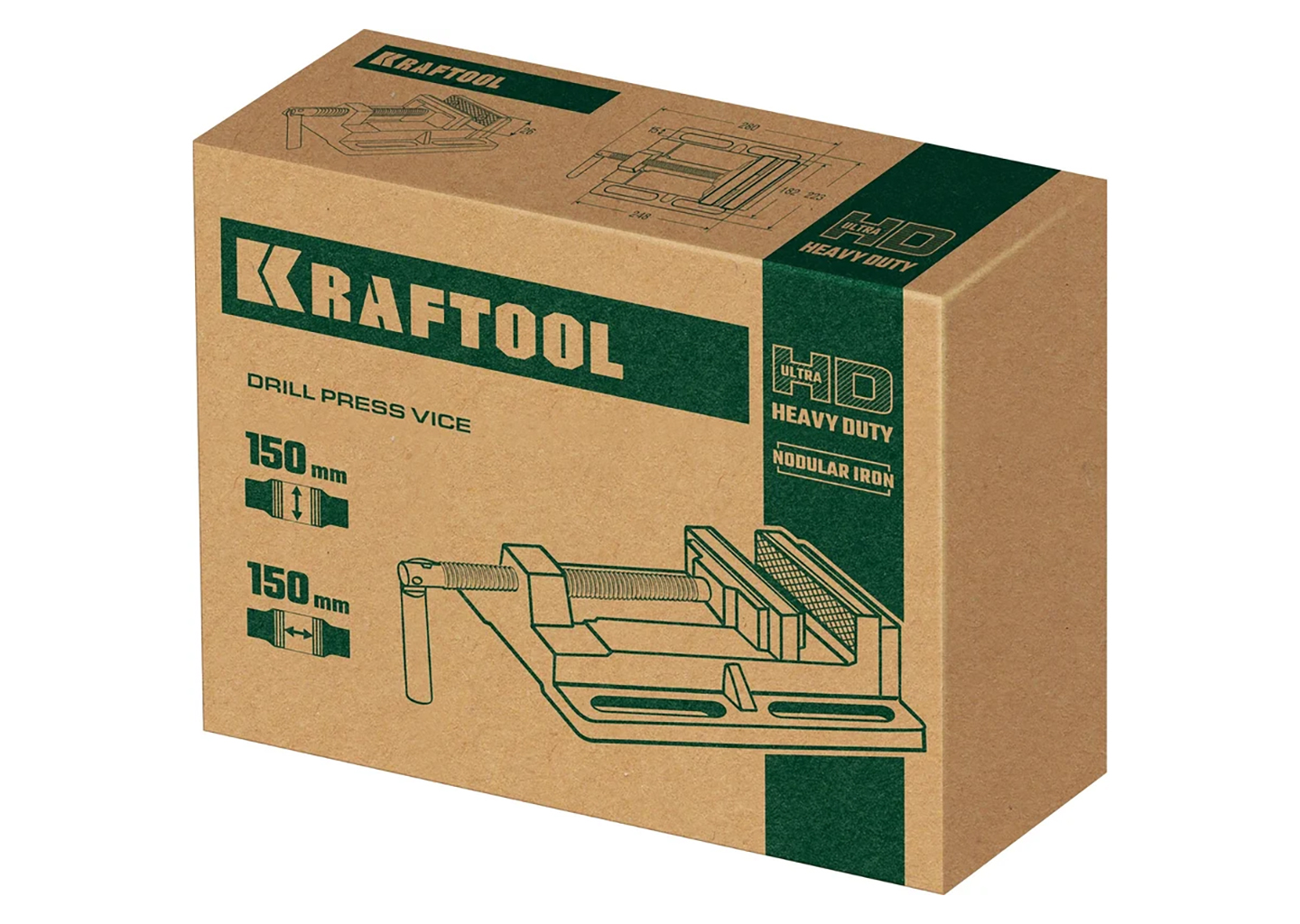 Станочные сверлильные тиски KRAFTOOL 32715-150 Станочные сверлильные тиски KRAFTOOL 32715-150 — изображение 6