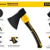 Кованый топор STAYER Fiberglass 2062-10 — изображение 3