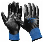 Утепленные перчатки ЗУБР Арктика L-XL 11469-XL с нитриловым покрытием