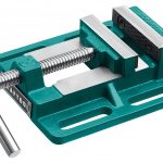 Станочные сверлильные тиски KRAFTOOL 32715-75 для точной фиксации деталей