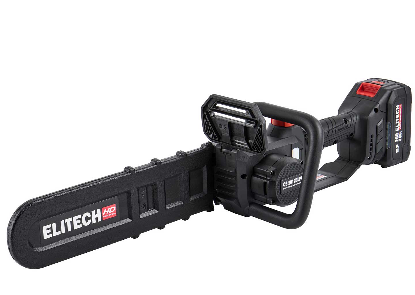 Пила цепная аккумуляторная ELITECH HD CS 2012BLPK, E1611.026.01 Пила цепная аккумуляторная ELITECH HD CS 2012BLPK, E1611.026.01 — изображение 11