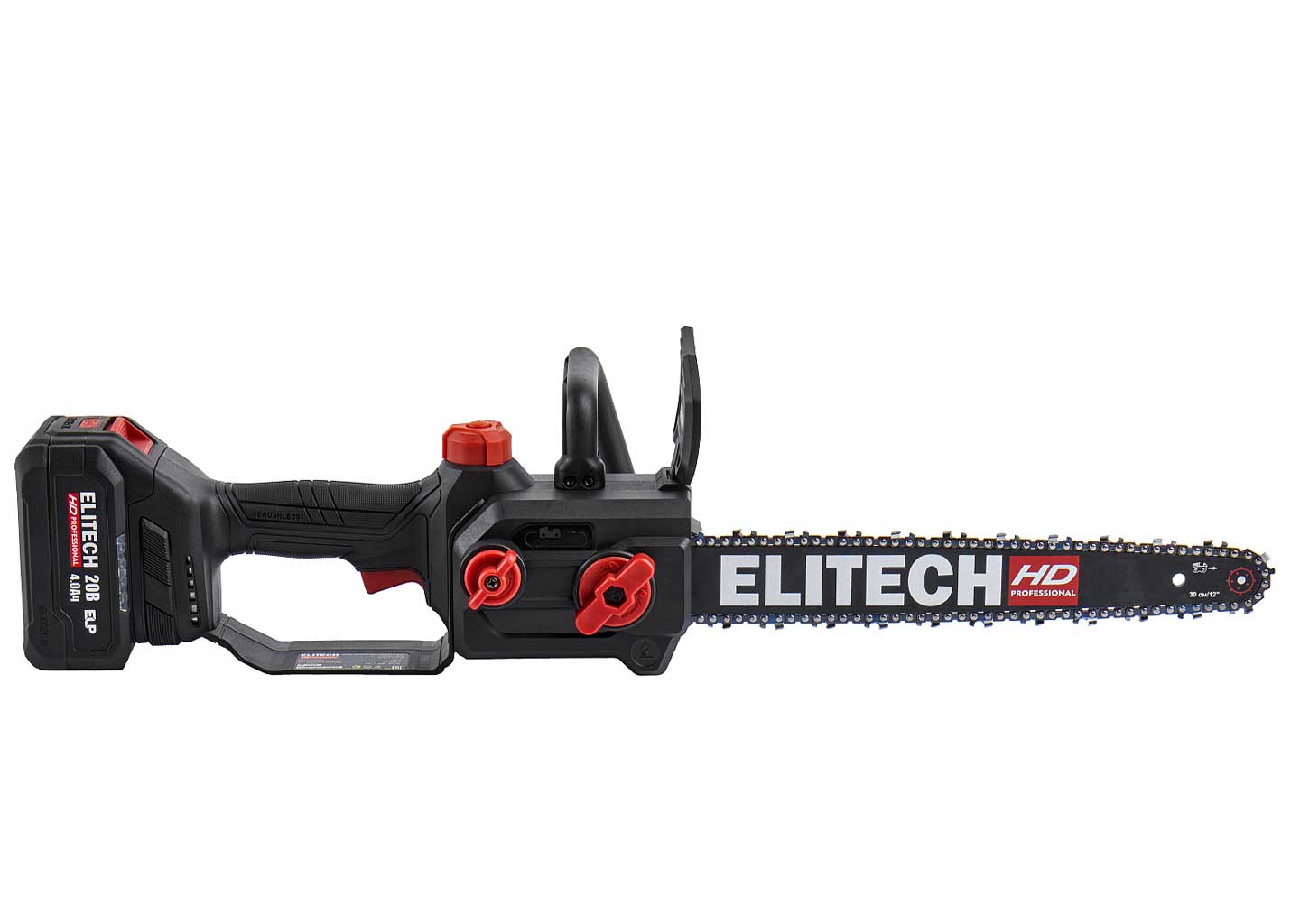 Пила цепная аккумуляторная ELITECH HD CS 2012BLPK, E1611.026.01 Пила цепная аккумуляторная ELITECH HD CS 2012BLPK, E1611.026.01 — изображение 5
