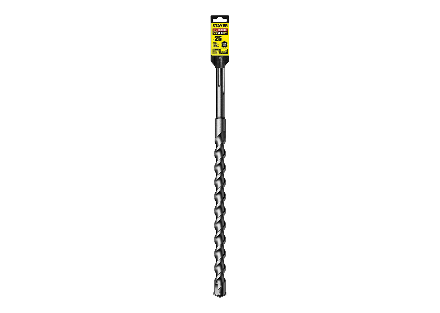 Бур SDS-max STAYER Hercules-4Х Professional 29370-410-25 Бур SDS-max STAYER Hercules-4Х Professional 29370-410-25
